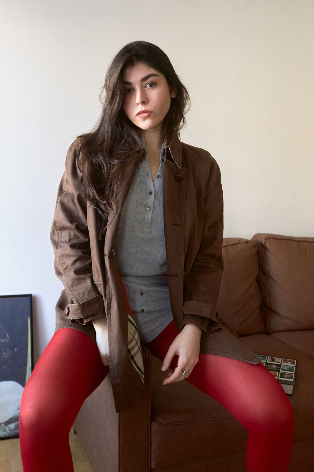 Burberry Double Breasted Coat